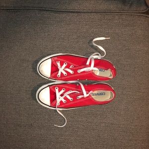 Red converse